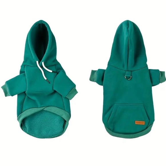 New Cozy Pet Pullover Hoodie M Green - Picture 3 of 6